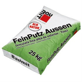 Baumit FeinPutz Aussen - Tencuiala fina alba de exterior (Tinci) 40 Kg